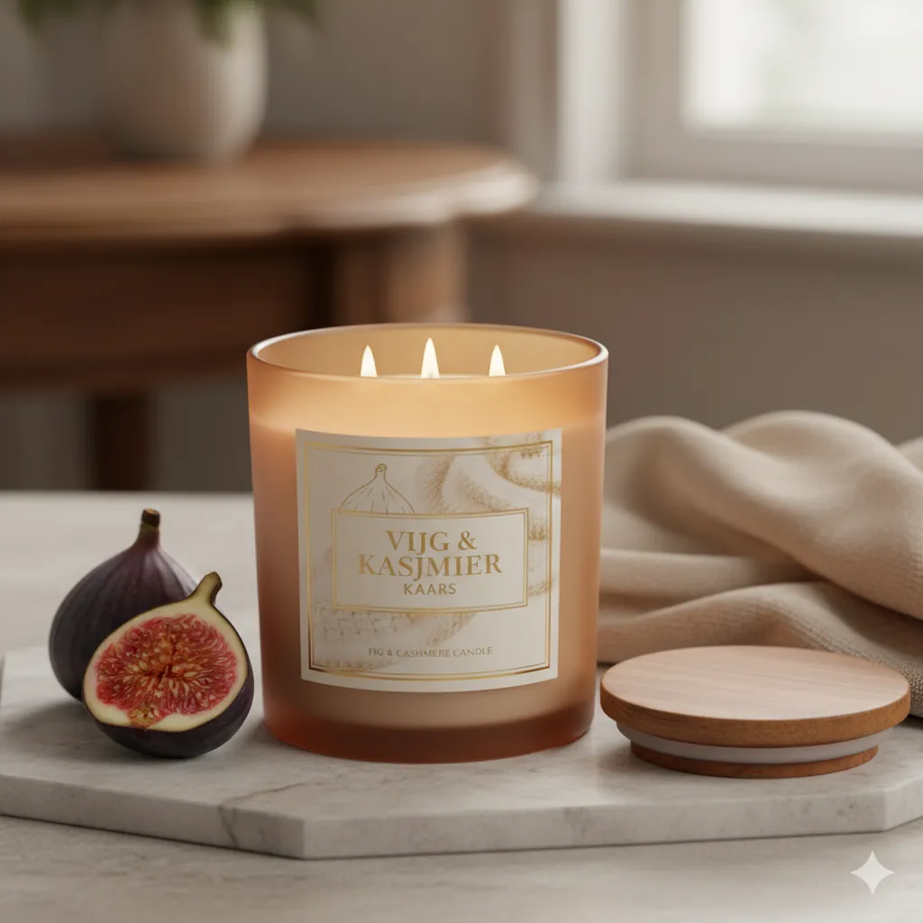 Vijg & Kasjmier Kaars