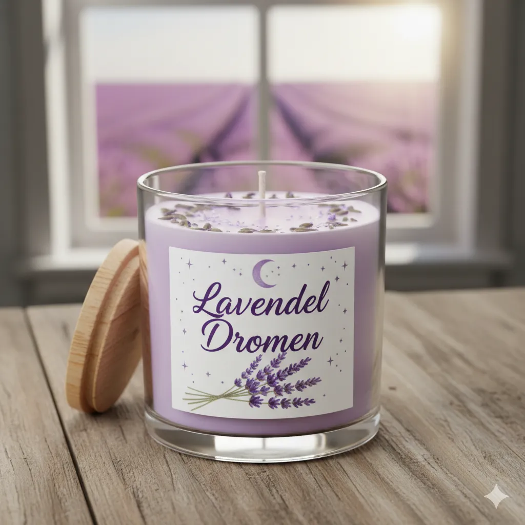 Lavendel Dromen Kaars